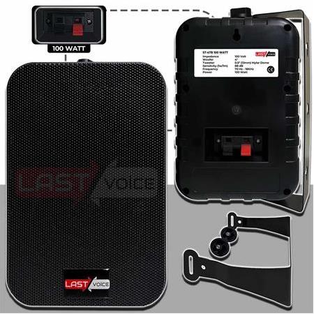 Lastvoice Soft Black Plus Paket-4 Hoparlör ve Anfi Mağaza Ses Sistemi