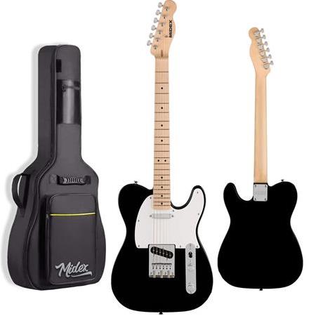 Midex TLX-50WB-25AMP Tele Kasa Maple Klavye 2 Single-Coil 25W Amfili Elektro Gitar