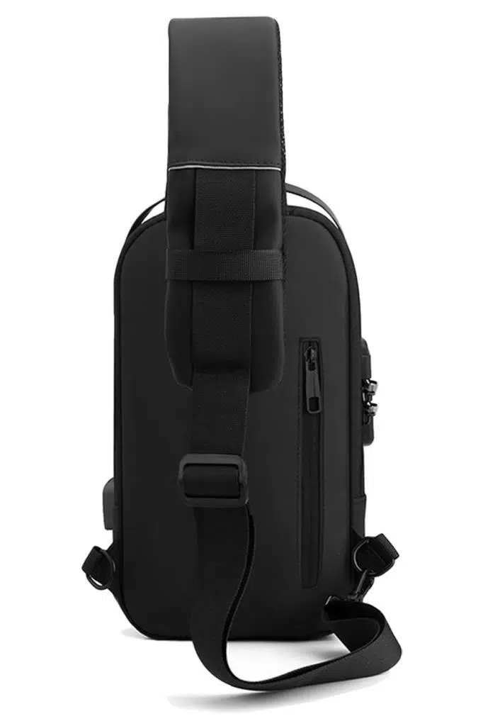 Bellance BLG-50BK Su Geçirmez Şifre Kilidi USB Omuz Göğüs Çantası Bellance BLG-50BK Su Geçirmez Şifre Kilidi USB Omuz Göğüs Çantası