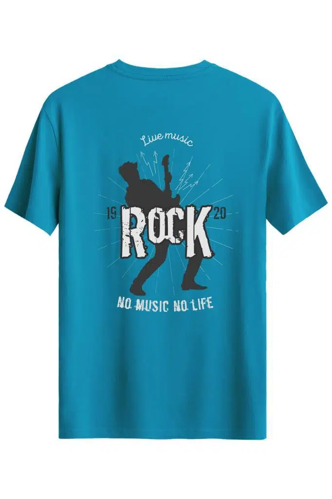 Bellance Gitar Baskılı Slim Fit Tişört Bisiklet Yaka T-Shirt Bellance Gitar Baskılı Slim Fit Tişört Bisiklet Yaka T-Shirt