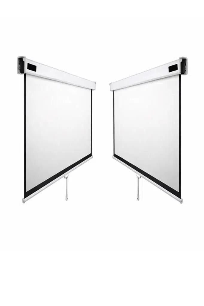 Decon DPC-120 - 240X180 Projeksiyon Perdesi - Motorlu Uzaktan Kumandalı