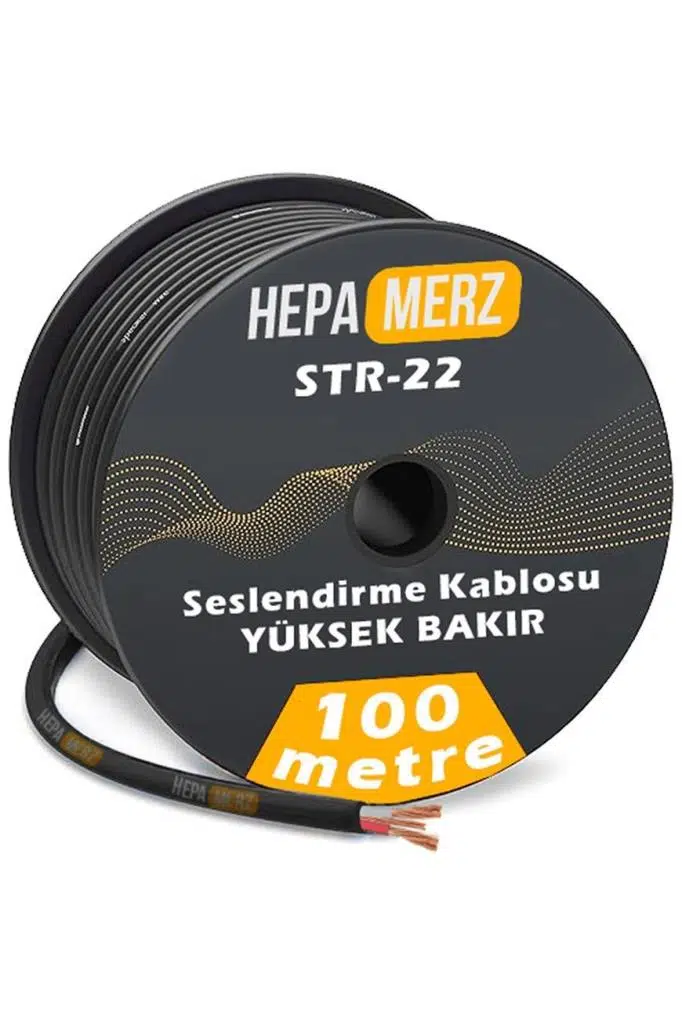 Hepa Merz Connection Paket-7 Mikrofon Kablosu XLR Konnektör Paketi