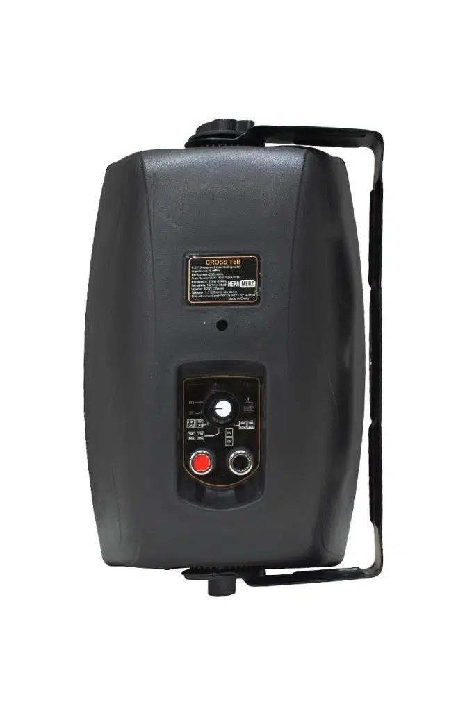 Hepa Merz CROSS PRO T5B 200W 5.25 İnç Üst segment 8 ohm/100V İki Yollu Duvar Tipi Kapalı Mekan Sütun Hoparlör