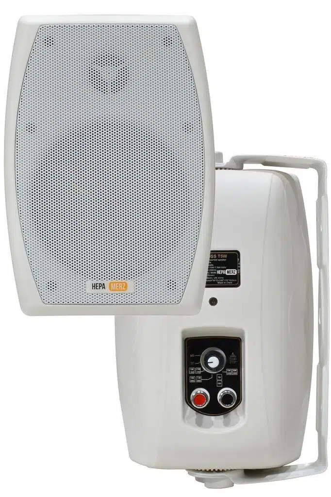 Hepa Merz CROSS PRO T5W 200W 5.25 İnç Üst segment 8 ohm/100V İki Yollu Duvar Tipi Kapalı Mekan Sütun Hoparlör
