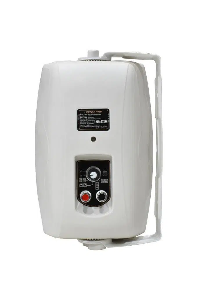 Hepa Merz CROSS PRO T5W 200W 5.25 İnç Üst segment 8 ohm/100V İki Yollu Duvar Tipi Kapalı Mekan Sütun Hoparlör