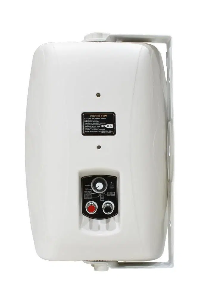 Hepa Merz CROSS PRO T6W 250W 6.5 İnç Üst Segment 8 ohm/100V İki Yollu Duvar Tipi Kapalı Mekan Sütun Hoparlör