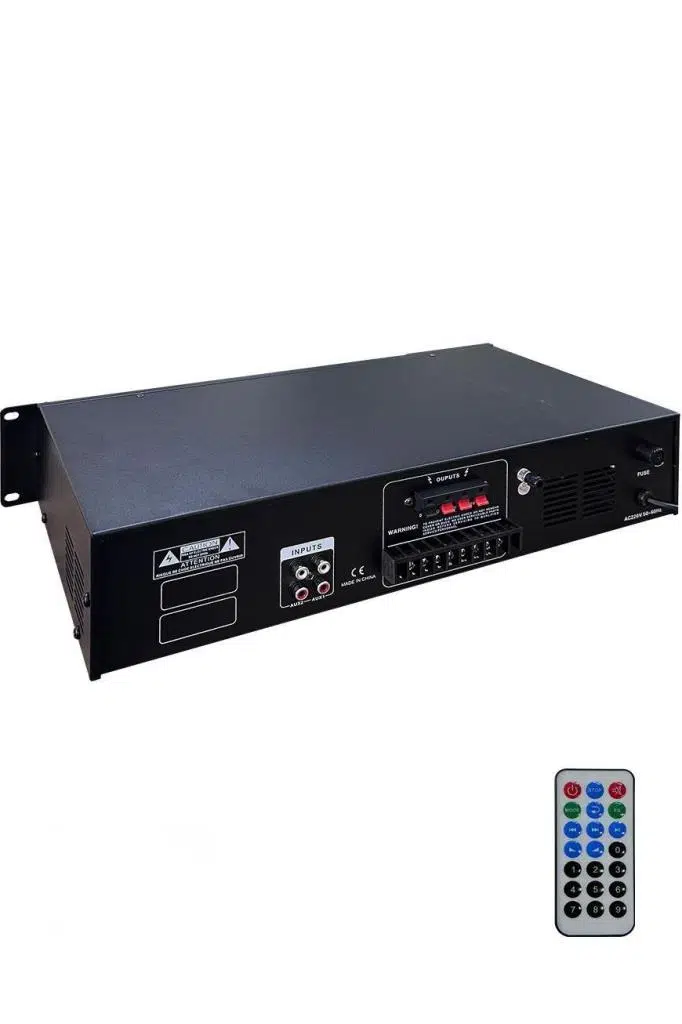 Hepa Merz HB-4400 Mixer Amfi 4 Bölgeli 4 Çıkışlı Anfi Zonlu 4x100W Bluetooth Usb Hepa Merz HB-4400 Mixer Amfi 4 Bölgeli 4 Çıkışlı Anfi Zonlu 4x100W Bluetooth Usb