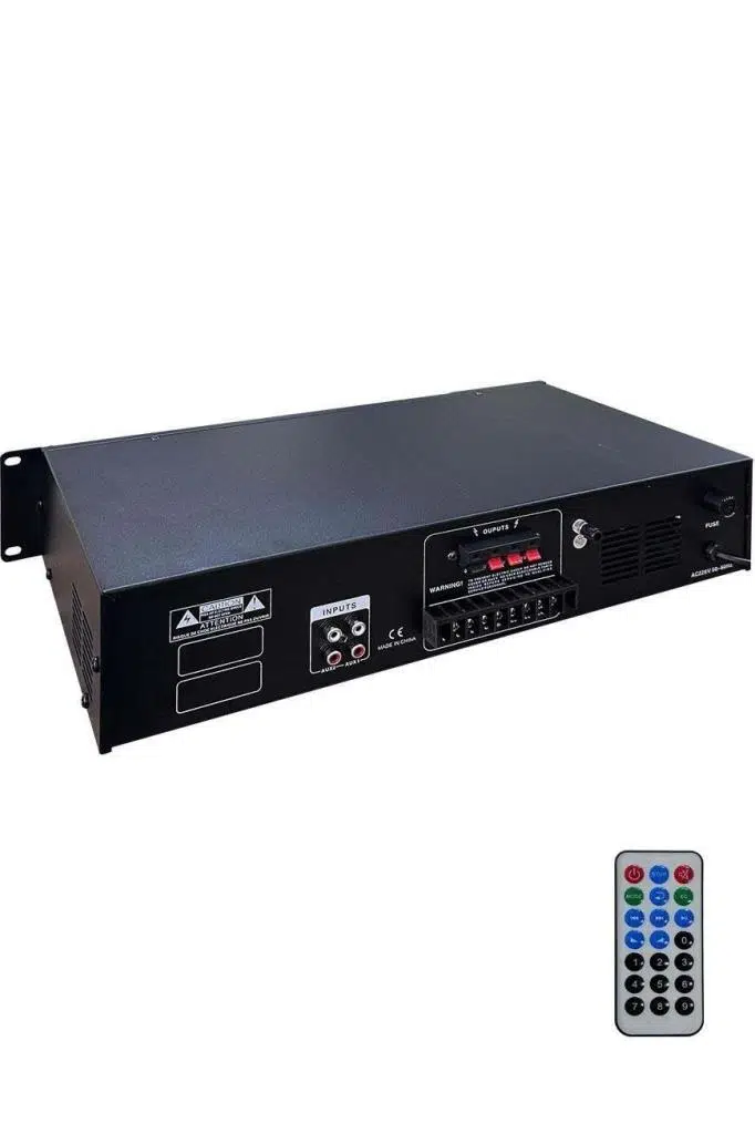 Hepa Merz HB-4600 Mixer Amfi 4 Bölgeli 4 Çıkışlı Anfi Zonlu 4x150W Bluetooth Usb Hepa Merz HB-4600 Mixer Amfi 4 Bölgeli 4 Çıkışlı Anfi Zonlu 4x150W Bluetooth Usb