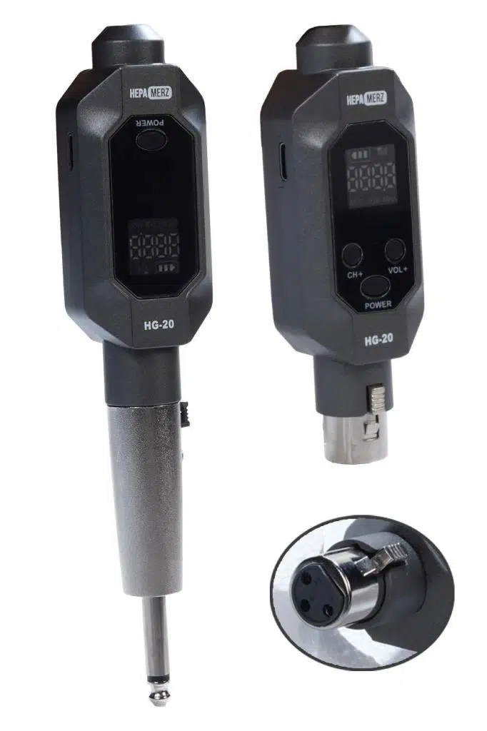 Hepa Merz HG-20 Kablosuz Mikrofon Sistemi Alıcı Verici