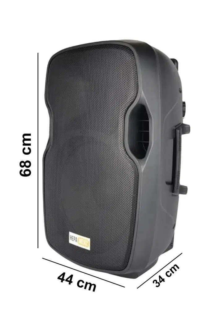 Hepa Merz HS-1600EE-PAK Şarjlı Taşınabilir Portatif Ses Sistemi Aktif + Pasif (1600 Watt + 800 Watt) Hepa Merz HS-1600EE-PAK Şarjlı Taşınabilir Portatif Ses Sistemi Aktif + Pasif (1600 Watt + 800 Watt)