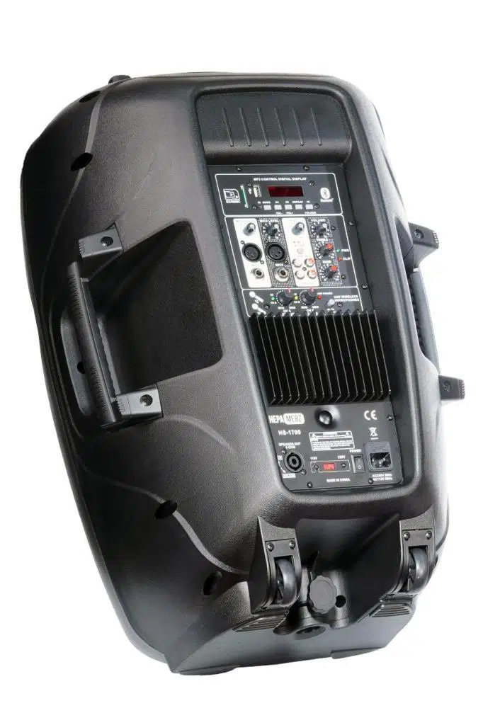 Hepa Merz HS-1700A Mikrofonlu Taşınabilir Portatif Ses Sistemi Seti 15 İnç 1700W Hepa Merz HS-1700A Mikrofonlu Taşınabilir Portatif Ses Sistemi Seti 15 İnç 1700W