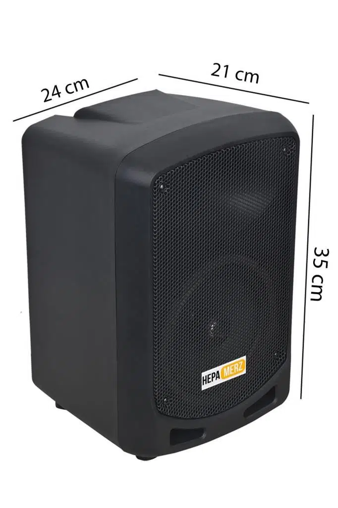Hepa Merz HS-300EX Taşınabilir Şarjlı Ses Sistemi Çift Mikrofonlu Bluetooth Usb 6.5 İNÇ 300W Hepa Merz HS-300EX Taşınabilir Şarjlı Ses Sistemi Çift Mikrofonlu Bluetooth Usb 6.5 İNÇ 300W