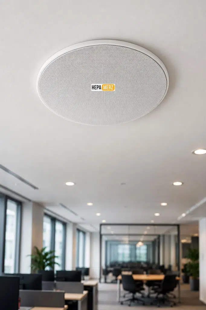 Hepa Merz HVX-160 PRO Üst Seviye Alçıpan Tavan Hoparlörü 16 cm 160 Watt 100V Trafolu (Adet) Hepa Merz HVX-160 PRO Üst Seviye Alçıpan Tavan Hoparlörü 16 cm 160 Watt 100V Trafolu (Adet)