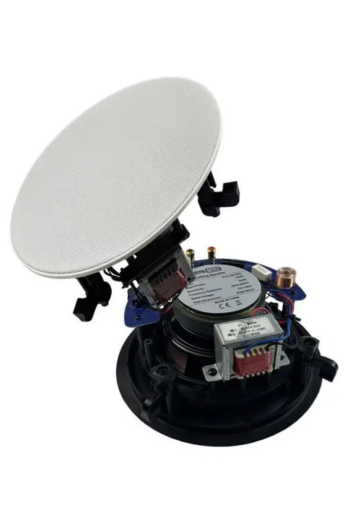 Hepa Merz HVX-160 PRO Üst Seviye Alçıpan Tavan Hoparlörü 16 cm 160 Watt 100V Trafolu (Adet) Hepa Merz HVX-160 PRO Üst Seviye Alçıpan Tavan Hoparlörü 16 cm 160 Watt 100V Trafolu (Adet)