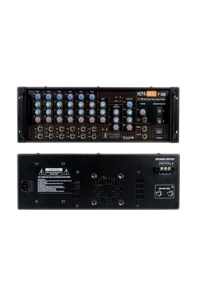 Hepa Merz Powerful P500 Profesyonel Power Mixer Anfi 500W Ekholu 100V/8 Ohm Usb Bluetooth Hepa Merz Powerful P500 Profesyonel Power Mixer Anfi 500W Ekholu 100V/8 Ohm Usb Bluetooth