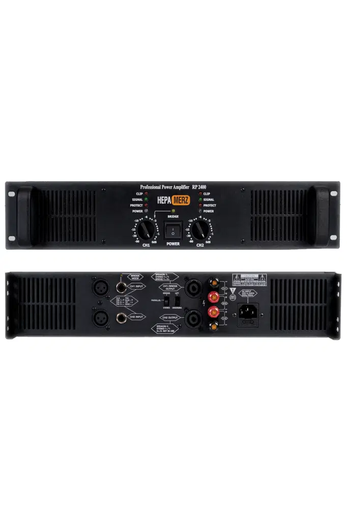 Hepa Merz RP-2400 Profesyonel Stereo Power Güç Anfisi 2400 Watt (2x1200W) Hepa Merz RP-2400 Profesyonel Stereo Power Güç Anfisi 2400 Watt (2x1200W)