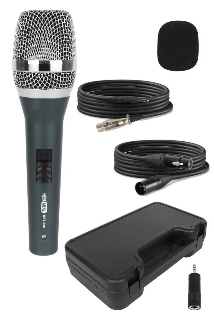 Hepa Merz RST-350 Profesyonel Dinamik Cardioid Kablolu EL Mikrofonu Kaliteli (Çanta ve Full Set) Hepa Merz RST-350 Profesyonel Dinamik Cardioid Kablolu EL Mikrofonu Kaliteli (Çanta ve Full Set)