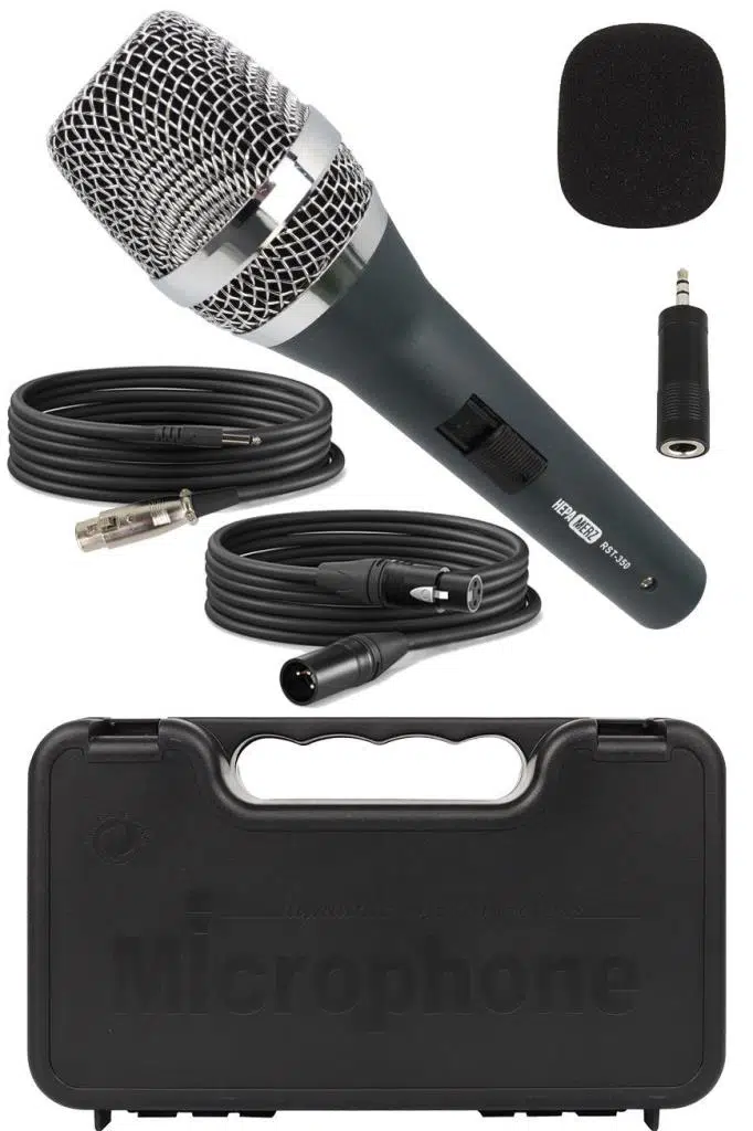 Hepa Merz RST-350 Profesyonel Dinamik Cardioid Kablolu EL Mikrofonu Kaliteli (Çanta ve Full Set) Hepa Merz RST-350 Profesyonel Dinamik Cardioid Kablolu EL Mikrofonu Kaliteli (Çanta ve Full Set)