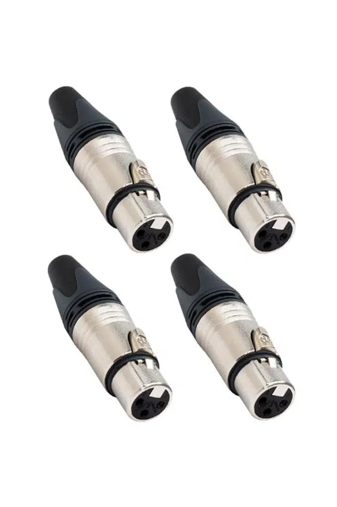 Hepa Merz SFC-F11-4X XLR Dişi Konnektör (4 ADET) Hepa Merz SFC-F11-4X XLR Dişi Konnektör (4 ADET)