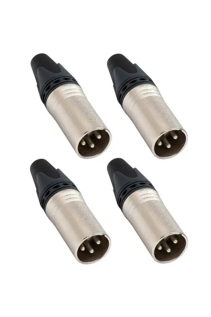 Hepa Merz SFC-M11-4X 3 Pinli XLR Konnektör (4 ADET) Hepa Merz SFC-M11-4X 3 Pinli XLR Konnektör (4 ADET)