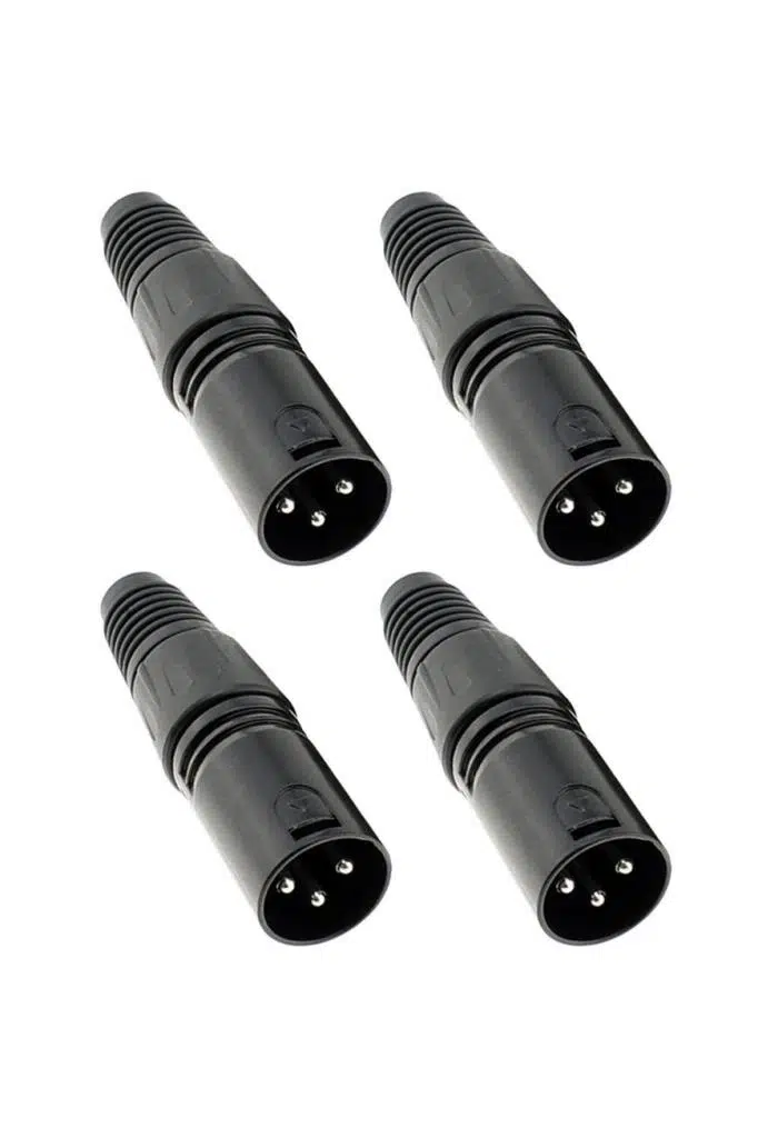 Hepa Merz SFC-M21-4X Canon Erkek 3 Pinli XLR Siyah Konnektör (4 ADET) Hepa Merz SFC-M21-4X Canon Erkek 3 Pinli XLR Siyah Konnektör (4 ADET)