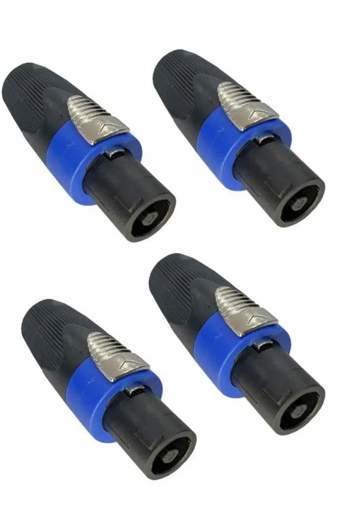 Hepa Merz SFC-SPK4-4X Speakon Konnektör 4 Pinli (4 ADET) Hepa Merz SFC-SPK4-4X Speakon Konnektör 4 Pinli (4 ADET)