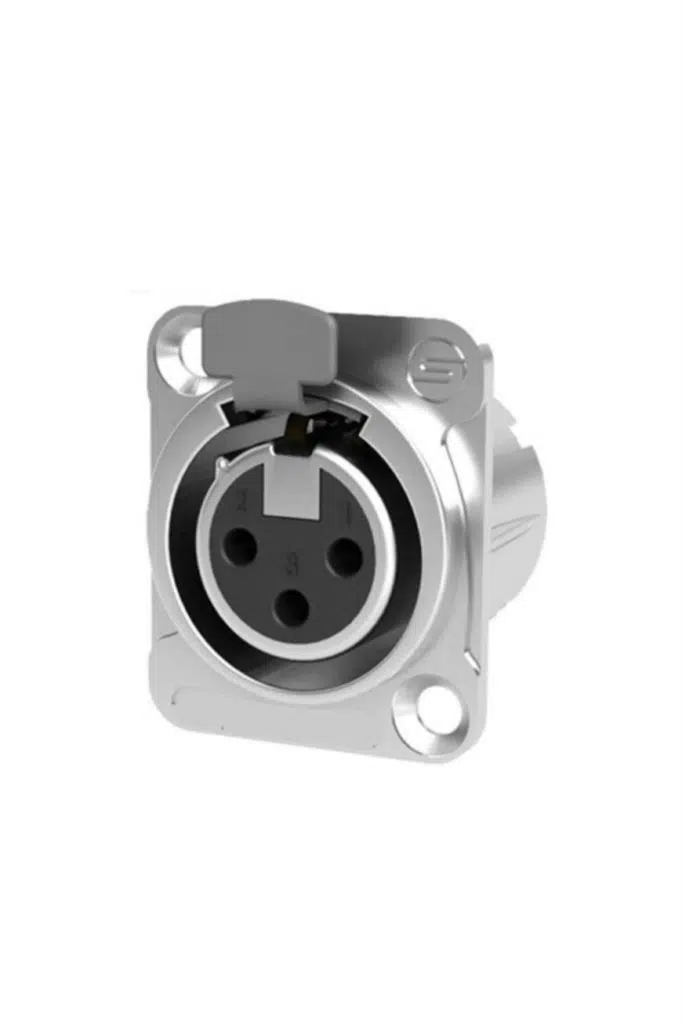 Hepa Merz SFC-SR12 XLR ŞASE Dişi Canon 3 Pinli XLR Şase Konnektör Hepa Merz SFC-SR12 XLR ŞASE Dişi Canon 3 Pinli XLR Şase Konnektör