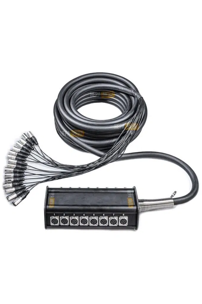 Hepa Merz Stage-16C-20M 16 Kanal 20 Metre Multicore Kablolu Hazır Stage Box