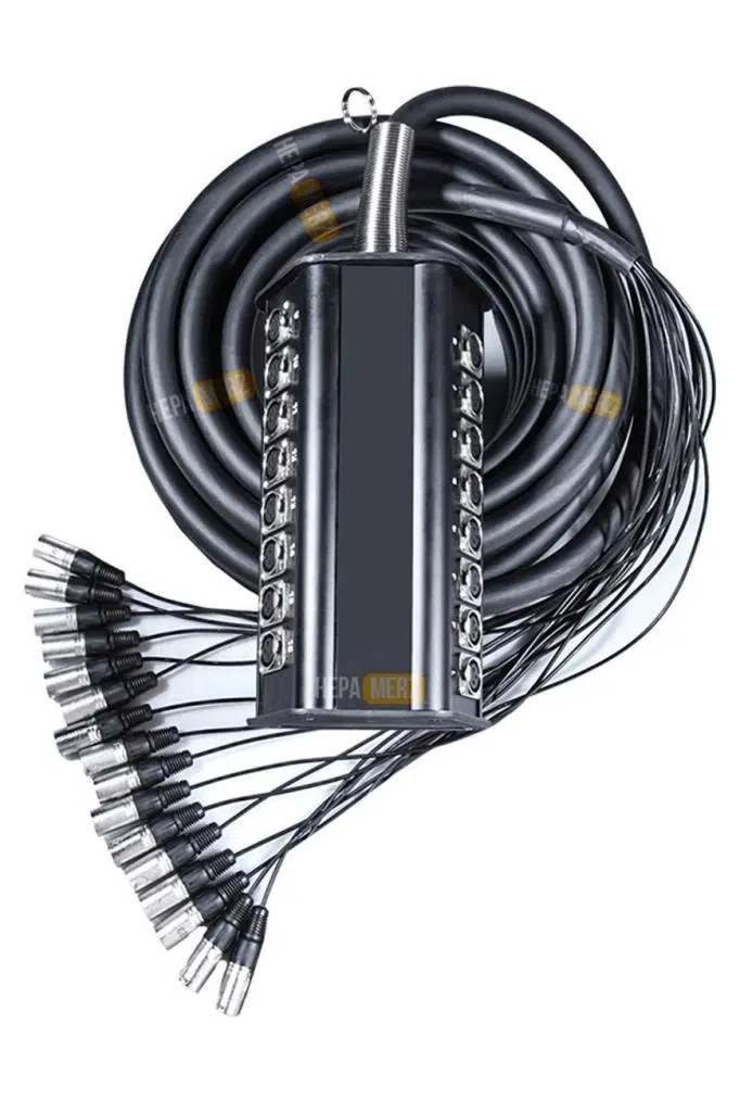 Hepa Merz Stage-16C-20M 16 Kanal 20 Metre Multicore Kablolu Hazır Stage Box