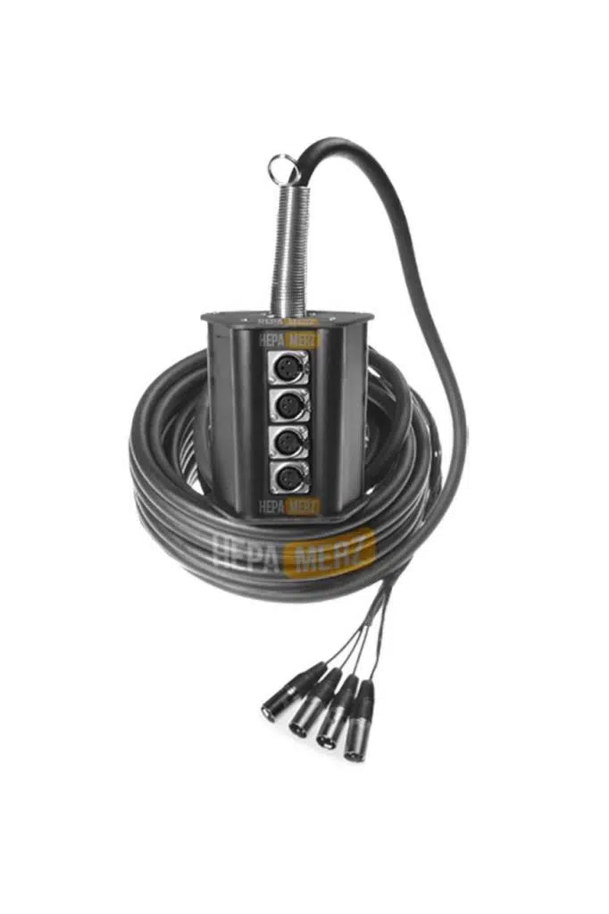 Hepa Merz Stage-4C-10M 4 Kanal 10 Metre Multicore Kablolu Hazır Stage Box Hepa Merz Stage-4C-10M 4 Kanal 10 Metre Multicore Kablolu Hazır Stage Box