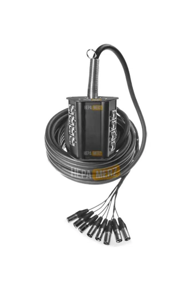 Hepa Merz Stage-8C-10M 8 Kanal 10 Metre Multicore Kablolu Hazır Stage Box Hepa Merz Stage-8C-10M 8 Kanal 10 Metre Multicore Kablolu Hazır Stage Box
