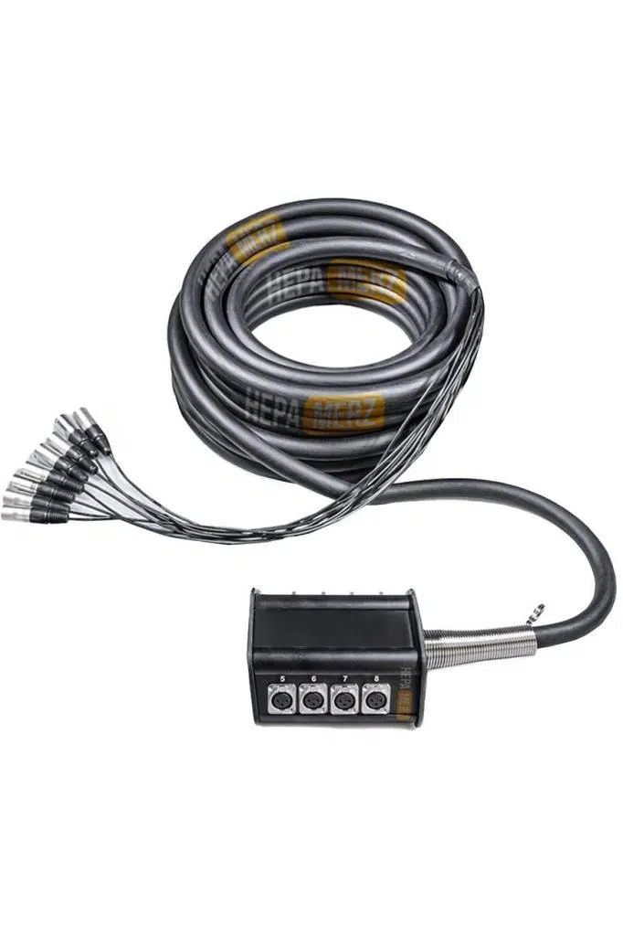 Hepa Merz Stage-8C-10M 8 Kanal 10 Metre Multicore Kablolu Hazır Stage Box Hepa Merz Stage-8C-10M 8 Kanal 10 Metre Multicore Kablolu Hazır Stage Box
