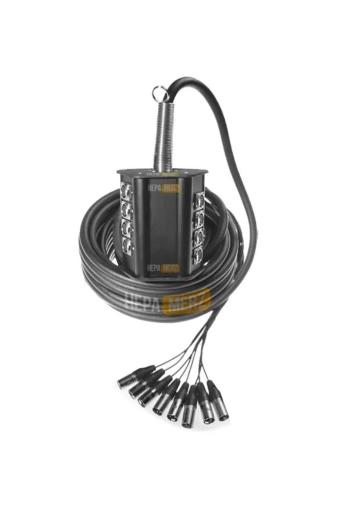 Hepa Merz Stage-8C-20M 8 Kanal 20 Metre Multicore Kablolu Hazır Stage Box Hepa Merz Stage-8C-20M 8 Kanal 20 Metre Multicore Kablolu Hazır Stage Box