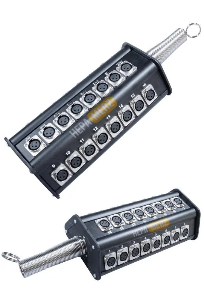 Hepa Merz Stagebox-24 Stage Box Kutusu 24 Girişli