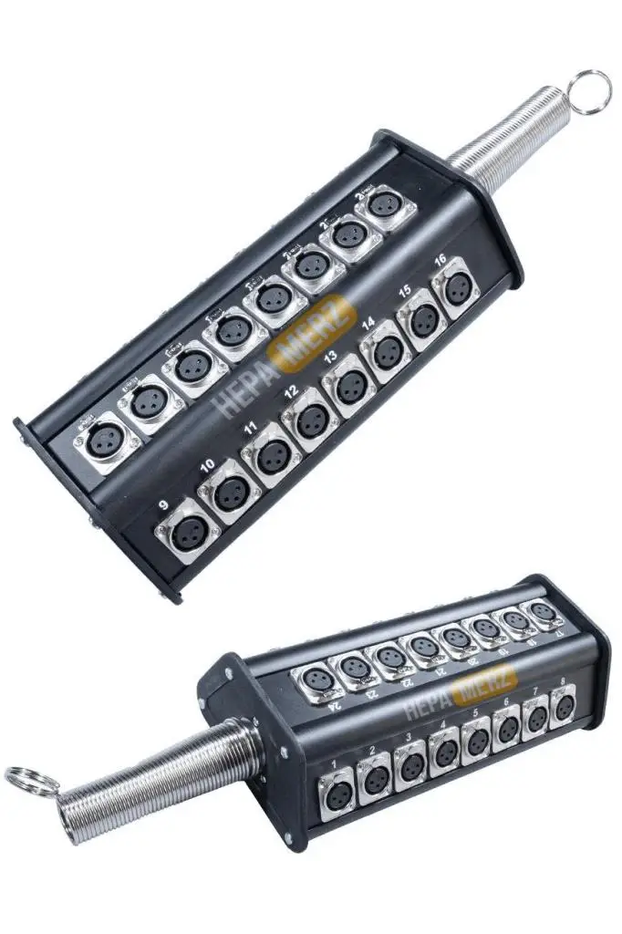 Hepa Merz Stagebox-24 Stage Box Kutusu 24 Girişli