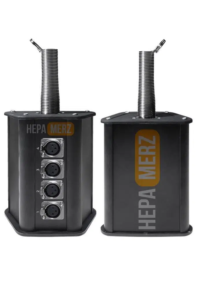 Hepa Merz Stagebox-4 Stage Box Kutusu 4 Girişli Hepa Merz Stagebox-4 Stage Box Kutusu 4 Girişli