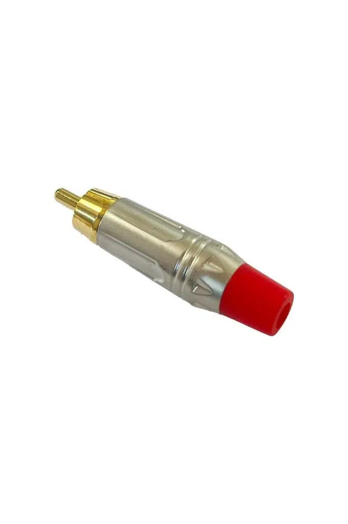Hepa Merz STLC-3040RD Altın Uçlu RCA Erkek Konnektör Hepa Merz STLC-3040RD Altın Uçlu RCA Erkek Konnektör
