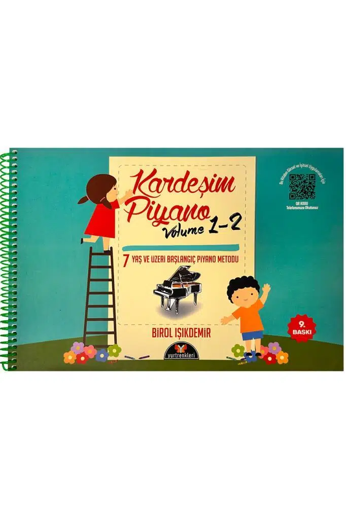 Kardeşim Piyano Metodu Volume 1-2 - Birol Işıkdemir (9. Baskı) PMV Kardeşim Piyano Metodu Volume 1-2 - Birol Işıkdemir (9. Baskı) PMV