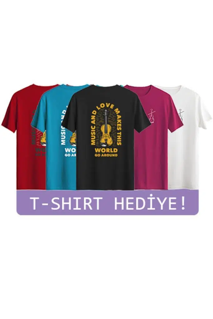 Keman Hediye T-Shirt