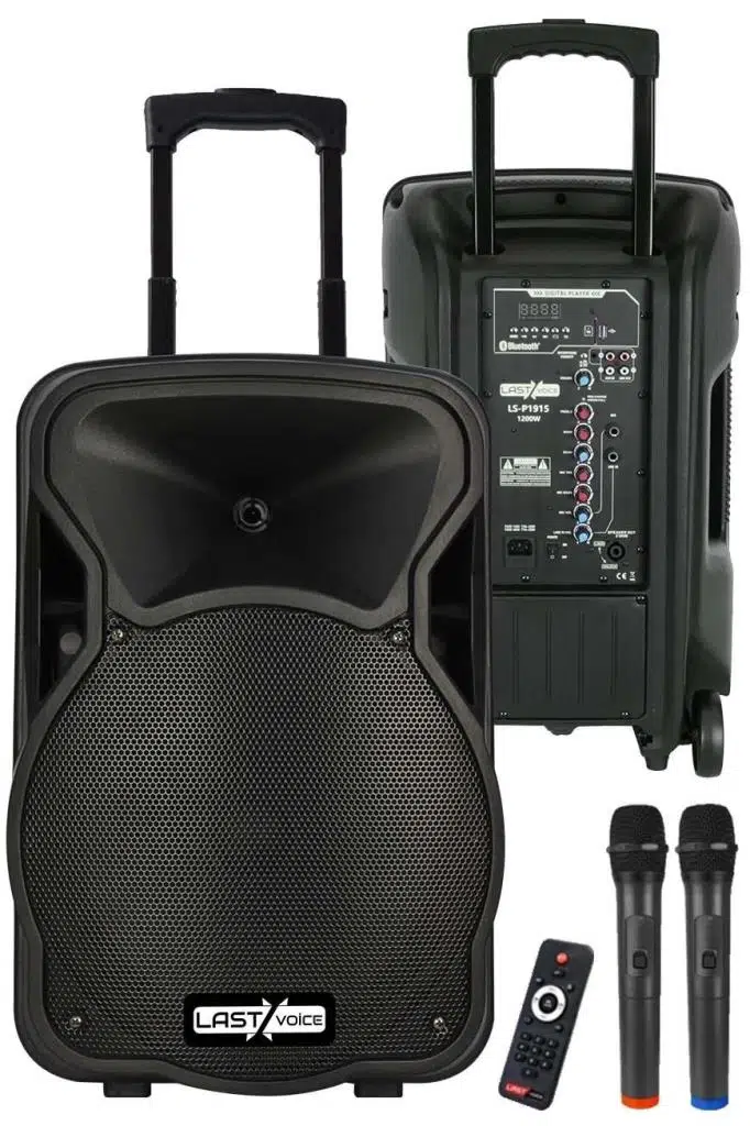 Lastvoice 1200W 15 İNÇ Portatif Şarjlı Mikrofonlu Ekholu Mevlüt Anfisi (LS-P1915EE) Lastvoice 1200W 15 İNÇ Portatif Şarjlı Mikrofonlu Ekholu Mevlüt Anfisi (LS-P1915EE)