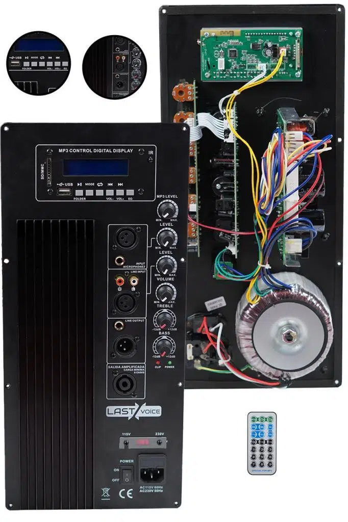 Lastvoice A1000 İki Yollu Aktif Kabin Hoparlör Modülü Çıkış Katı (15 inç İçin) Lastvoice A1000 İki Yollu Aktif Kabin Hoparlör Modülü Çıkış Katı (15 inç İçin)