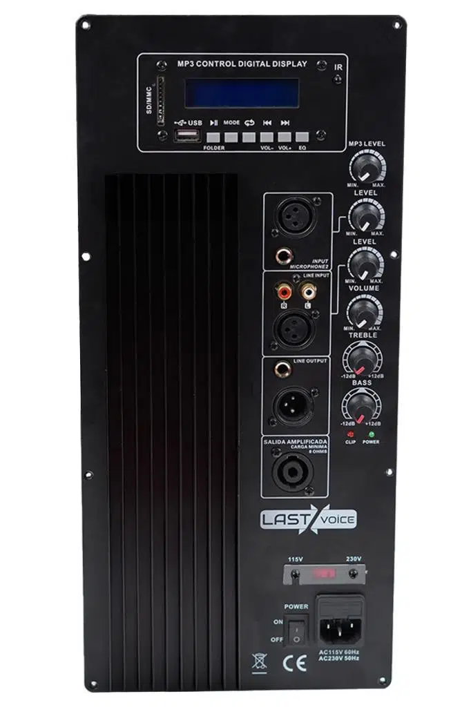 Lastvoice A1000 İki Yollu Aktif Kabin Hoparlör Modülü Çıkış Katı (15 inç İçin) Lastvoice A1000 İki Yollu Aktif Kabin Hoparlör Modülü Çıkış Katı (15 inç İçin)