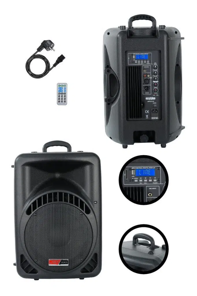 Lastvoice Ample-10A Aktif Kabin Hoparlör 10 İnç 600 Watt Bluetooth Usb Lastvoice Ample-10A Aktif Kabin Hoparlör 10 İnç 600 Watt Bluetooth Usb