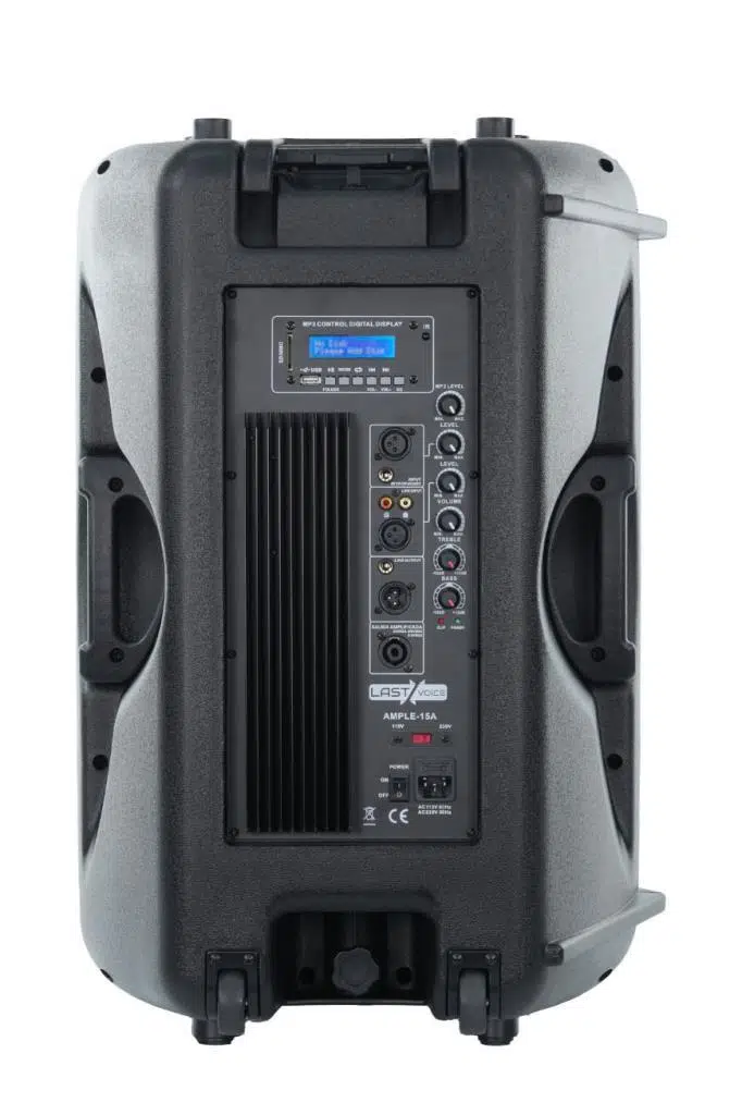 Lastvoice Ample-15A Aktif Kabin Hoparlör 15 İnç 1000 Watt Bluetooth Usb
