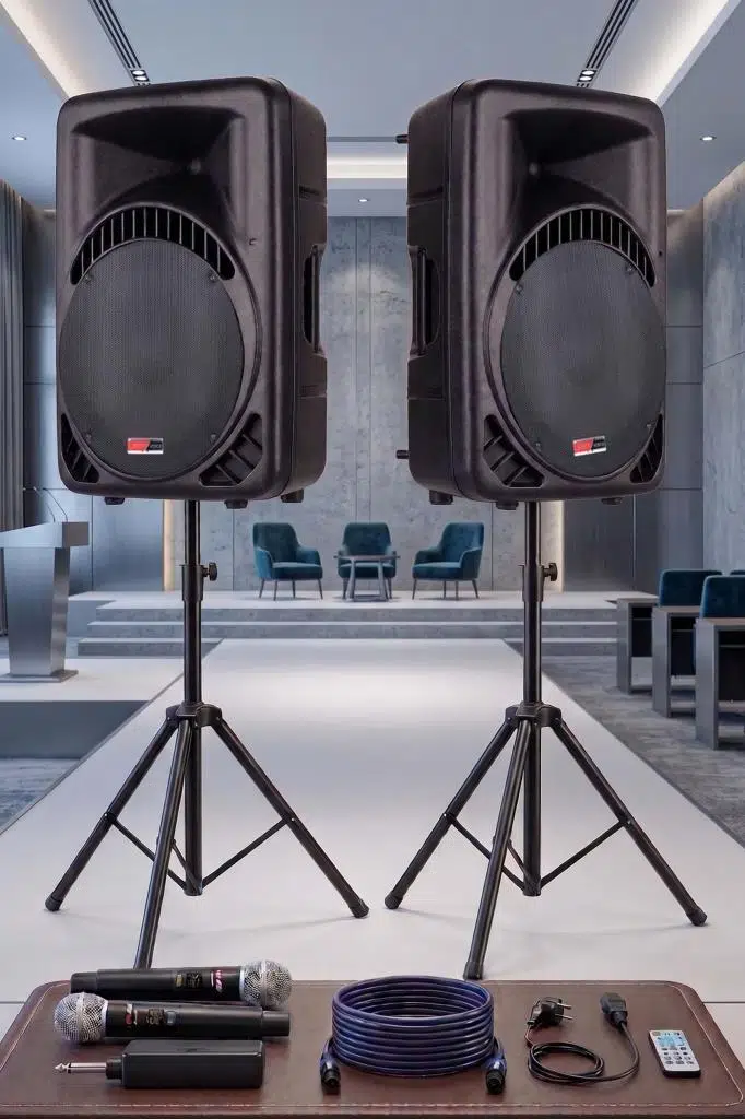 Lastvoice AMPLE-15PAK Taşınabilir 2000W 15 inç İkili Aktif Pasif Hoparlör Ses Sistemi Paketi Lastvoice AMPLE-15PAK Taşınabilir 2000W 15 inç İkili Aktif Pasif Hoparlör Ses Sistemi Paketi