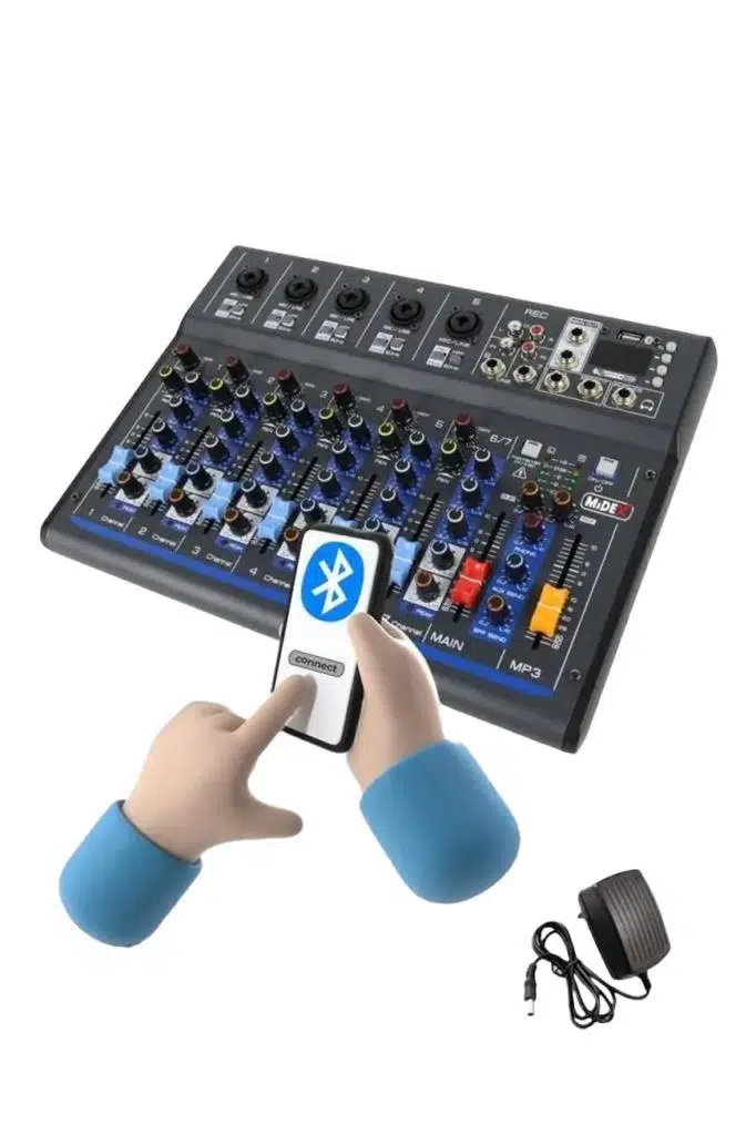 Lastvoice Ample Surface-Paket-4 Aktif hoparlör ve Mixer Full Ses Sistemi Seti