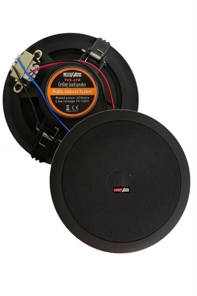 Lastvoice Black Maxx Paket-6 Tavan Hoparlörü ve 6 Bölgeli Anfi Ses Sistemi Paketi (Full Set)