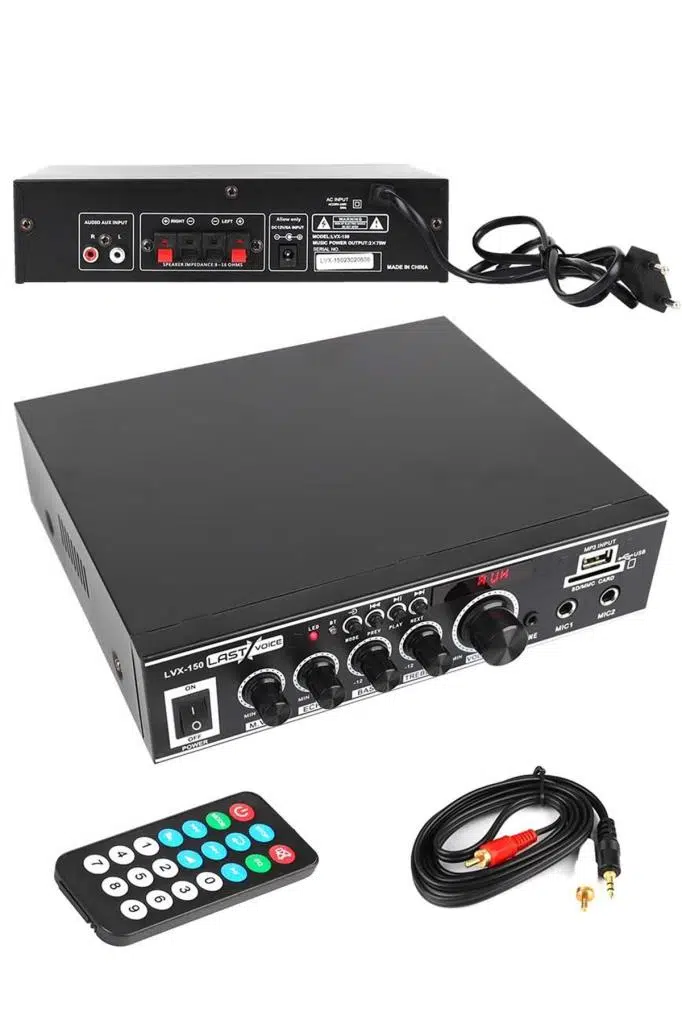 Lastvoice Black Small-1 Tavan Hoparlör ve Anfi Ses Sistemi Paketi Lastvoice Black Small-1 Tavan Hoparlör ve Anfi Ses Sistemi Paketi