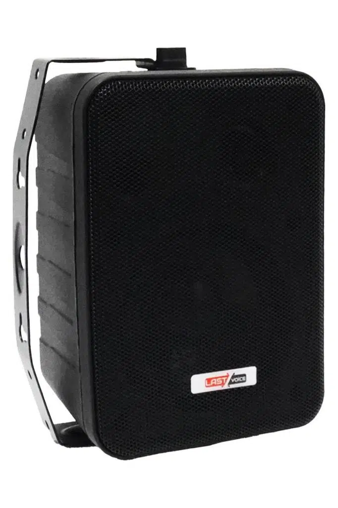 Lastvoice Black Soft Paket-4 Hoparlör Anfi Mikrofon Mağaza Ses Sistemi