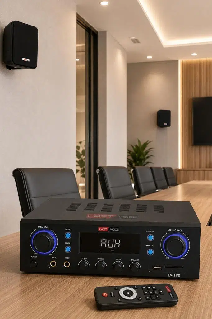 Lastvoice Black Wall Small Paket-1 Hoparlör ve Anfi Ses Sistemi Seti (1 ANFİ + 2 HOPARLÖR) Lastvoice Black Wall Small Paket-1 Hoparlör ve Anfi Ses Sistemi Seti (1 ANFİ + 2 HOPARLÖR)